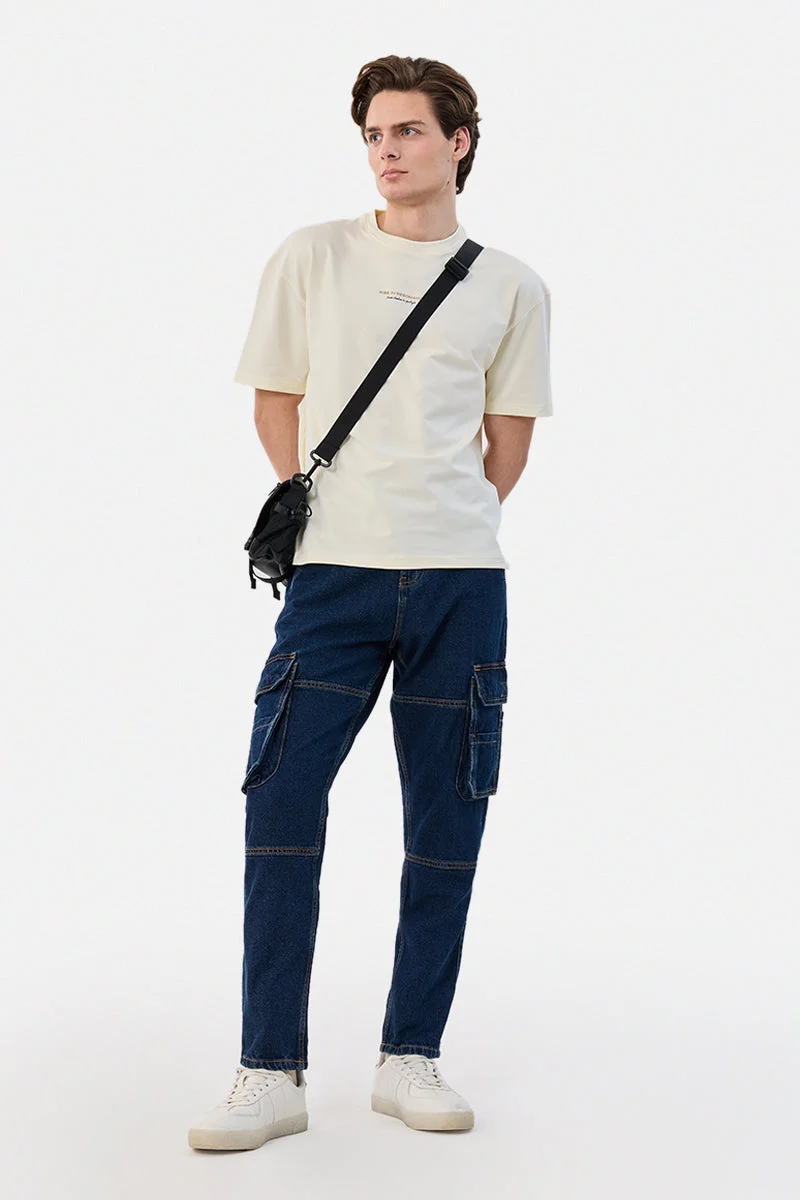 سنيتش Baggy 100% Cotton Six pockets Cargo Pants